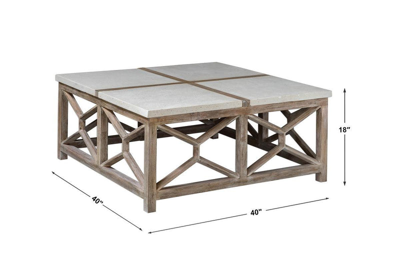 Coffee Table Catali Stone Coffee Table 