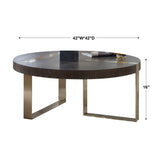 Coffee Table Converge Round Coffee Table 