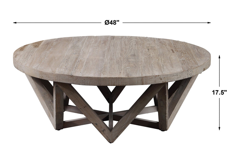 Coffee Table Kendry Reclaimed Wood Coffee Table 