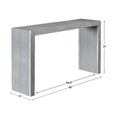 Console & Sofa Tables Aerina Aged Gray Console Table 