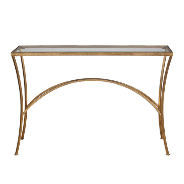 Console & Sofa Tables Alayna Gold Console Table 