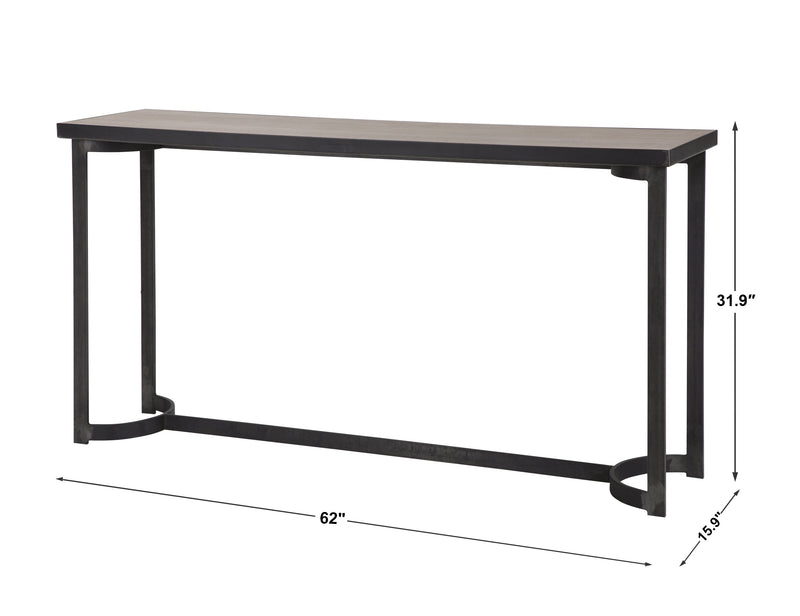 Console & Sofa Tables Basuto Steel Console Table 