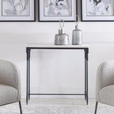Console & Sofa Tables Bourges White Marble Console Table 