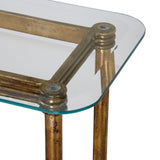 Console & Sofa Tables Elenio Glass Console Table 