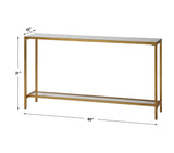 Console & Sofa Tables Hayley Gold Console Table 