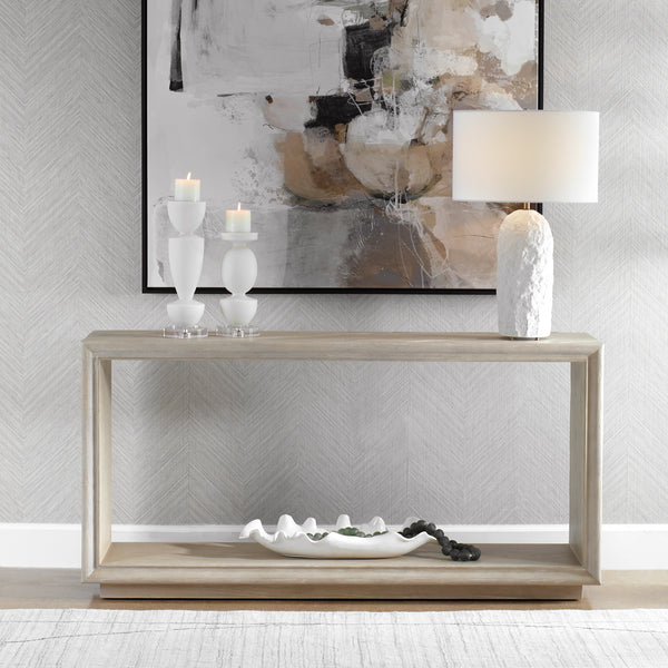 Console & Sofa Tables Prism Light Oak Console Table 