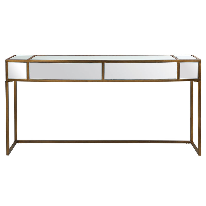 Console & Sofa Tables Reflect Mirrored Console Table 