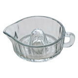 Barware 10 oz. Pressed Glass Juicer with Handle 