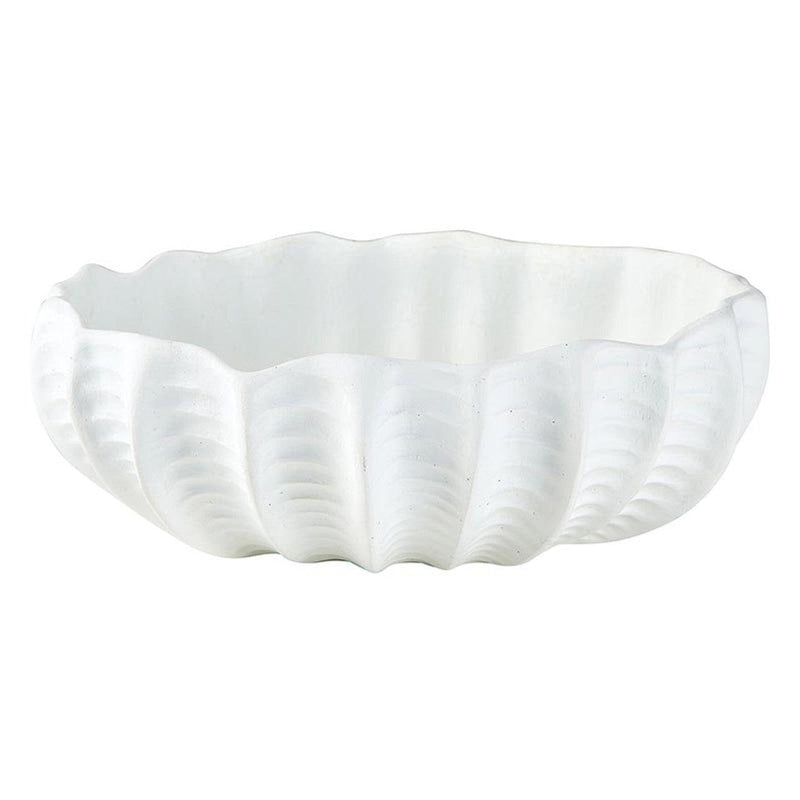 Servingware Ribbed Conch Bowl 