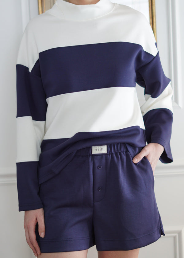 Lifestyle Catalina Nautical Stripe Top & Short Set 