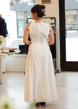  Luci Lace Corset Tie Dress // White 