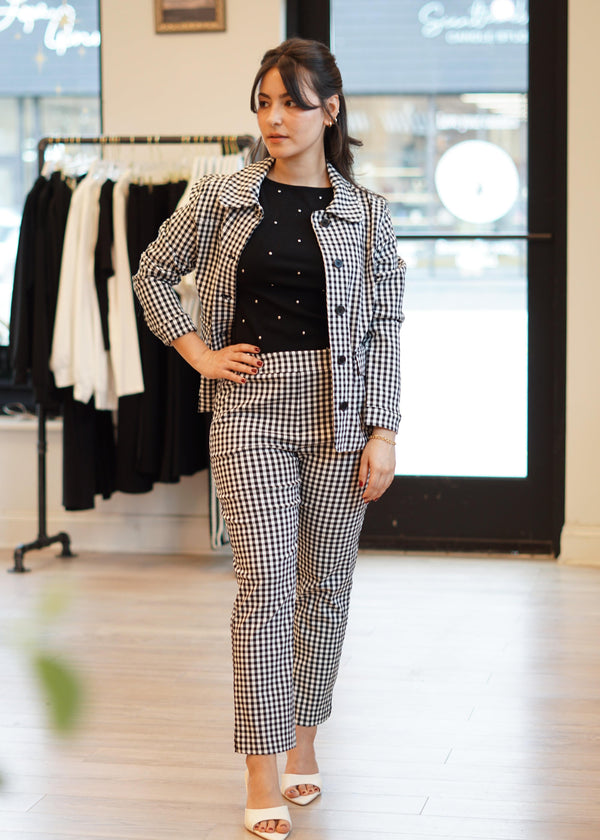 Lifestyle Faye Gingham Jacket 