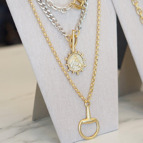  Floyd Stirrup Necklace 