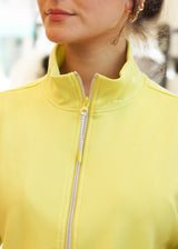 Court Mock Neck Short Sleeve Quarter Zip