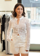 Bliss Crochet Lace Cardigan