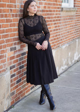 Calais Lace Top // Black