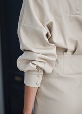 Lifestyle Gisele FAUX LEATHER MINI DRESS 