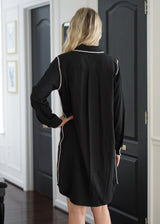 Lifestyle Dallas Edge Stitch Shirt Dress 