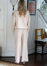 Lifestyle Rowan Quarter Zip Sweater // Moonstone 