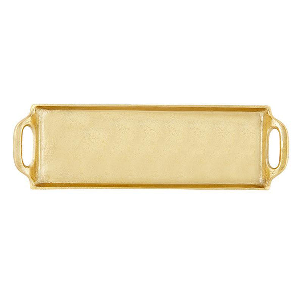 Decorative Trays Gold Aluminum Tray // Large 