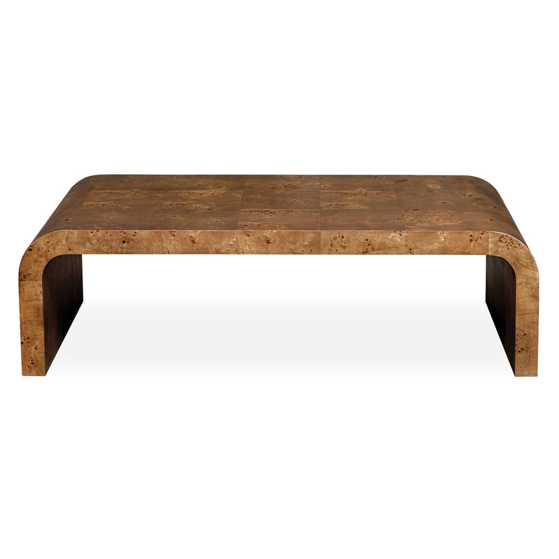 Coffee Table Carraway Burl Wood Coffee Table 