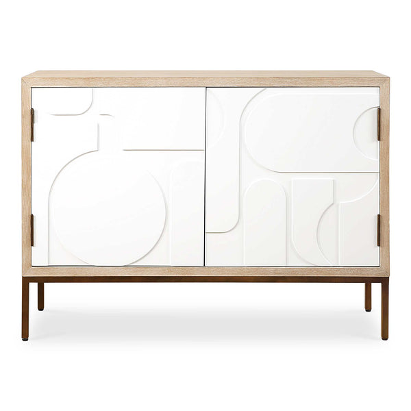 Accent Cabinet Weimar 2 Door White Cabinet 