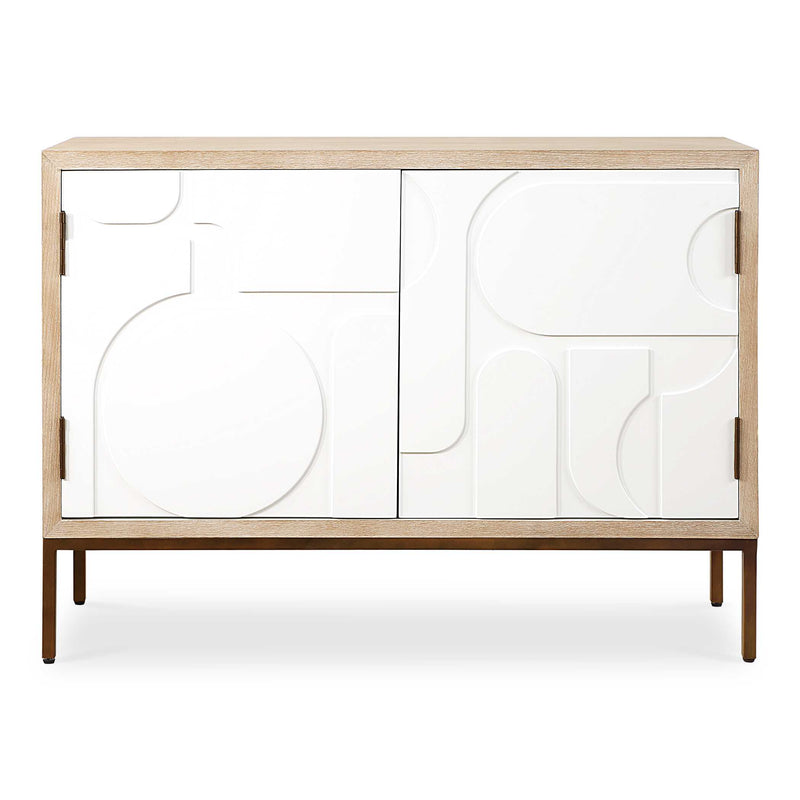 Accent Cabinet Weimar 2 Door White Cabinet 