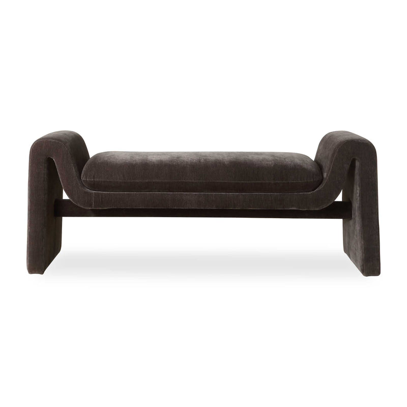 Benches, Ottomans & Stools Manson Modern Charcoal Bench 
