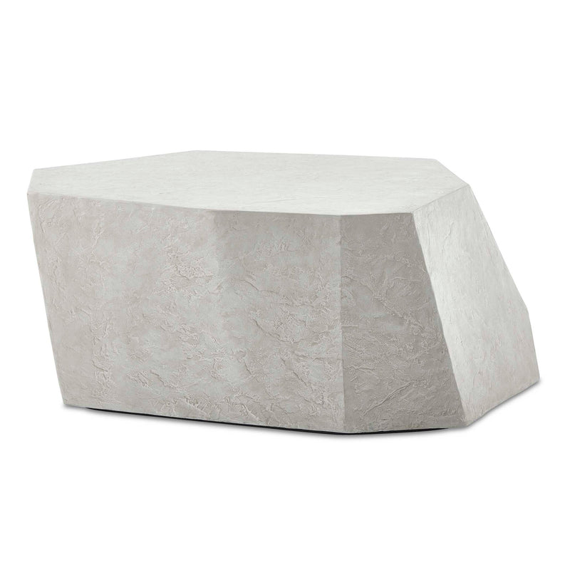 Outdoor Parra Limestone Outdoor Coffee Table 