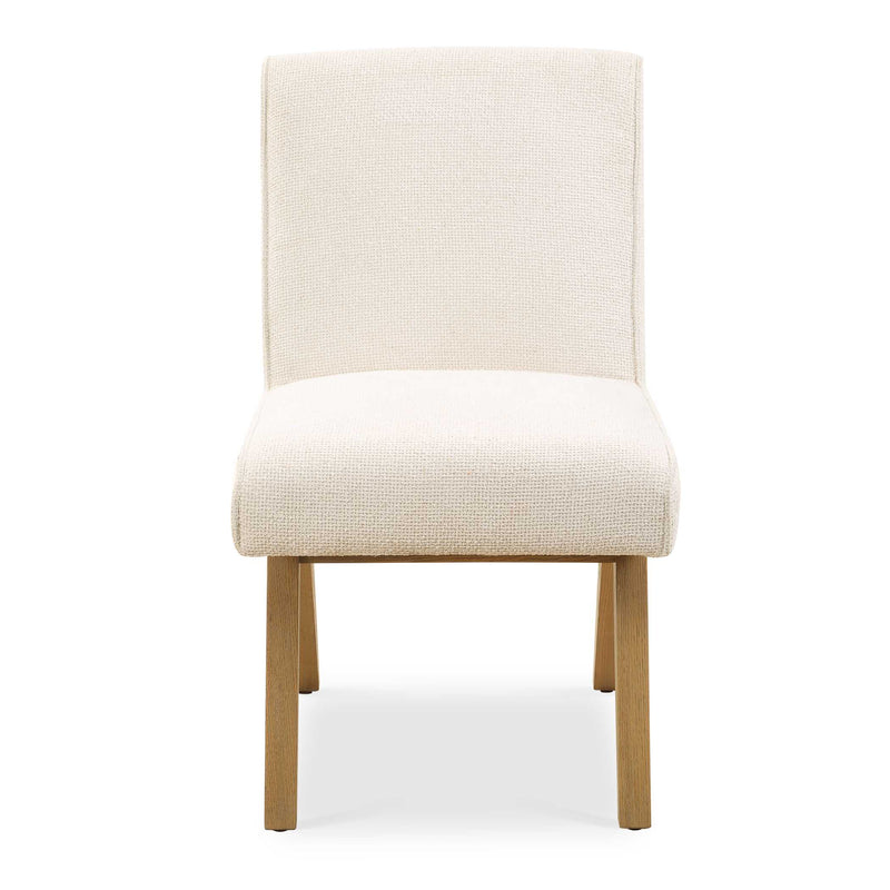 Dining Chair Blakely White Armless Dining Chair 