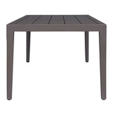 Outdoor Polanco Outdoor Aluminum Dining Table 