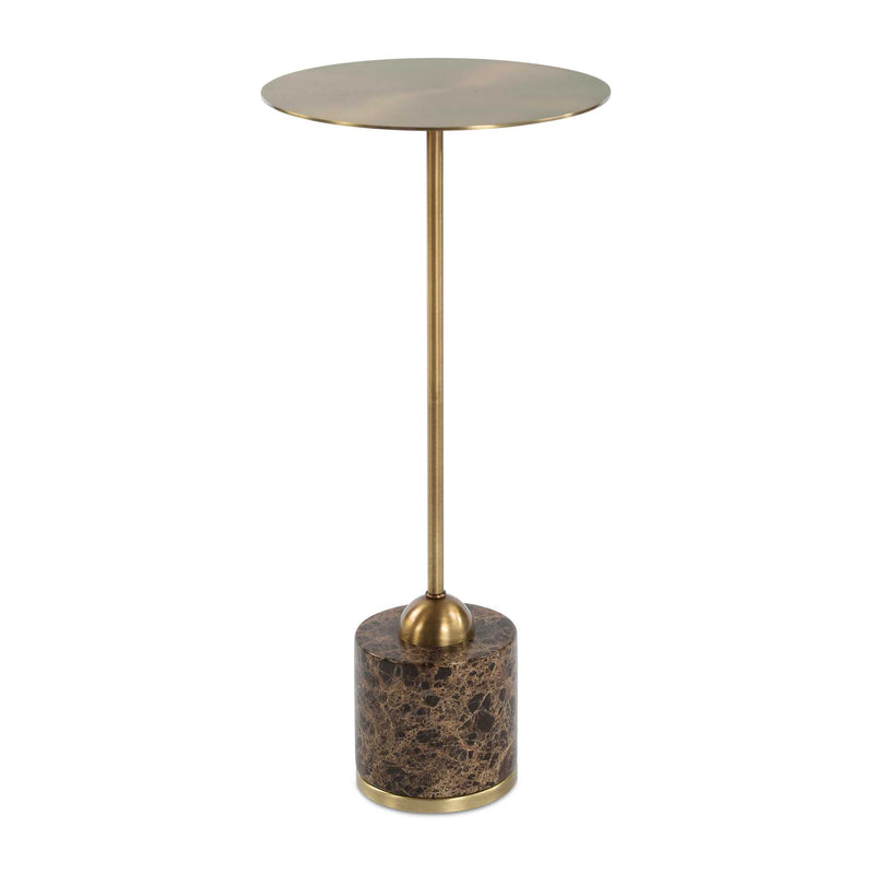Accent Table Verlin Brass Drink Table 