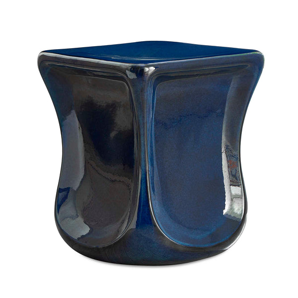 Outdoor Kaz Deep Blue Garden Stool 