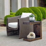 Outdoor Obra Bronze Outdoor Side Table 