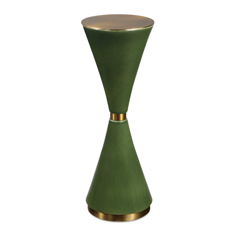 Accent Table Ronde Jade Green Drink Table 