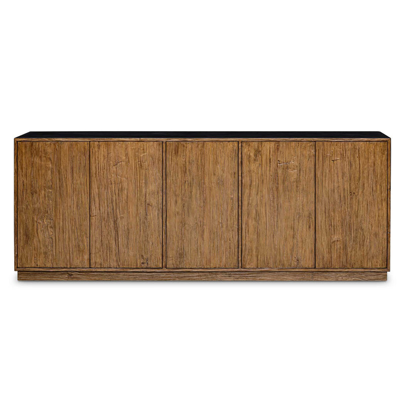 Accent Cabinets Kelvin 5 Door Wood Media Console 