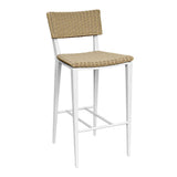 Outdoor Calbas White Outdoor Bar Stool 