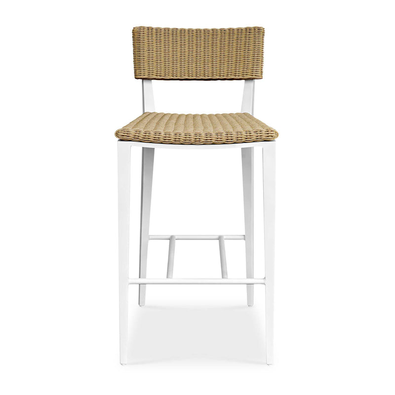 Outdoor Calbas White Outdoor Bar Stool 