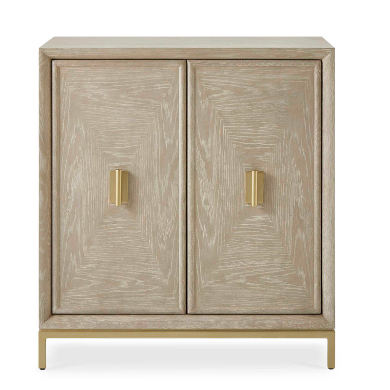 Accent Cabinets Alessia Washed 2 Door Cabinet 