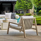 Outdoor Strapped Outdoor Lounge Chair 