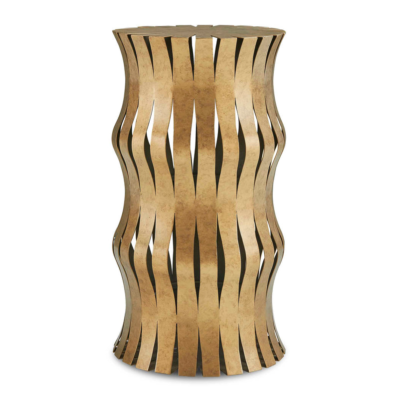 Accent Table Arida Aged Gold Accent Table 
