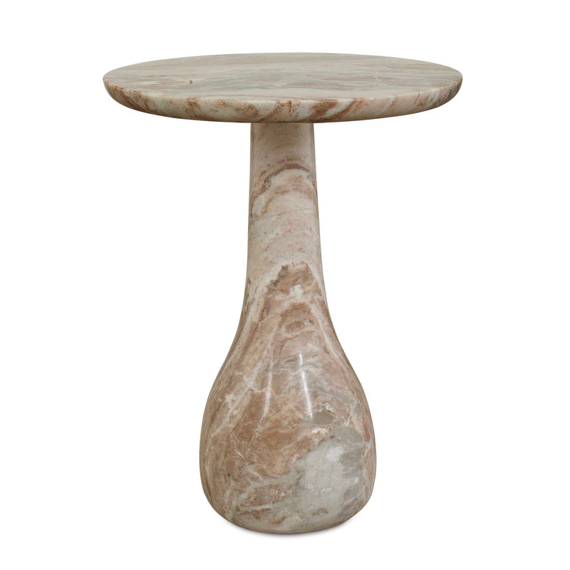 Coffee Table Shura Indoor-Outdoor Marble Accent Table 