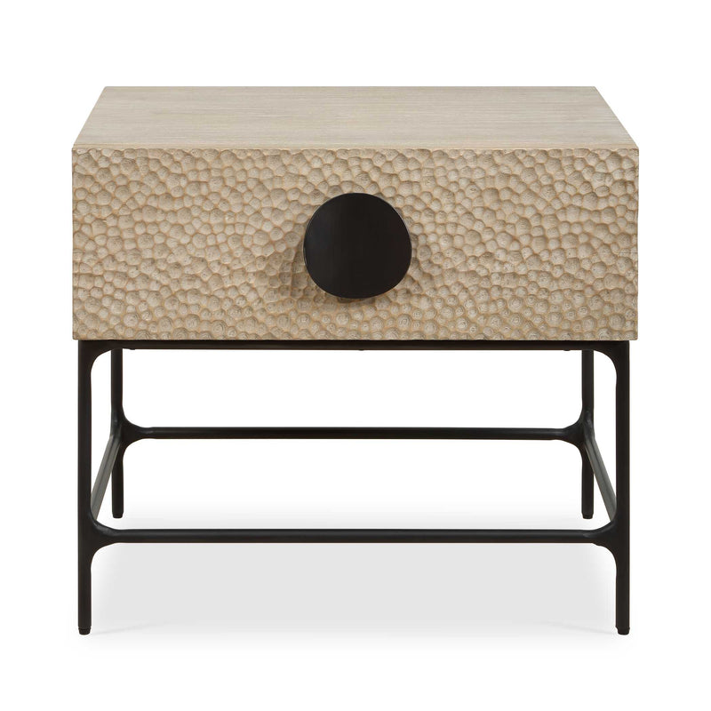 Accent Table Lunar Wooden Side Table 