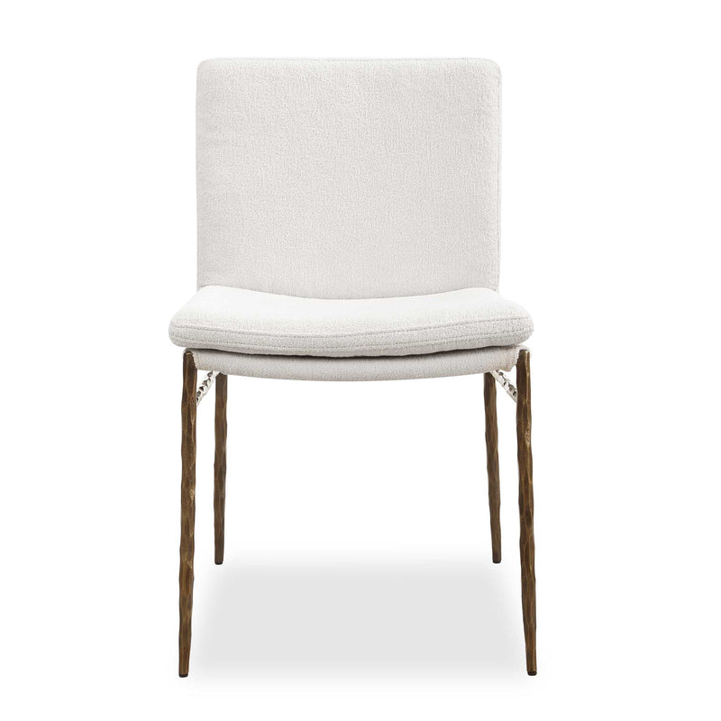 Dining Chair Ascend Textured White Dining Chair 