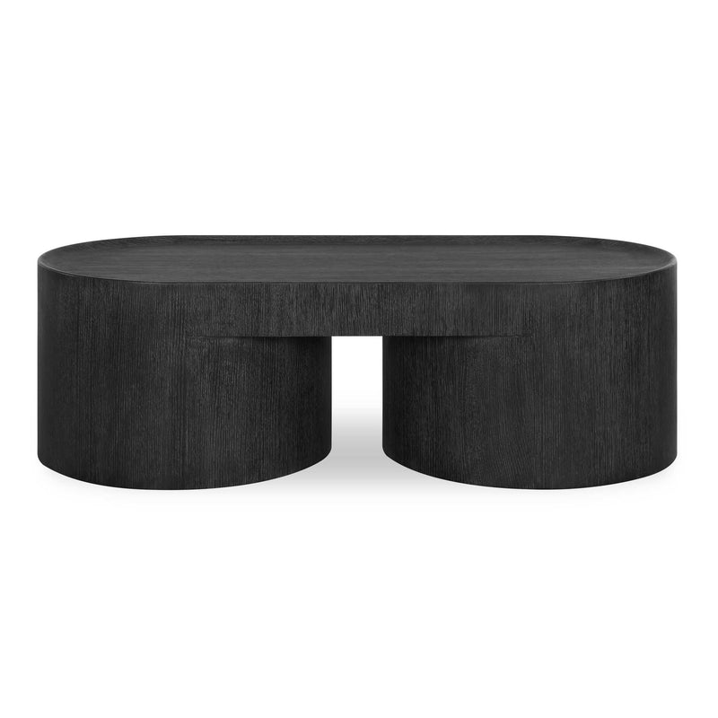 Coffee Table Isbell Black Stained Coffee Table 