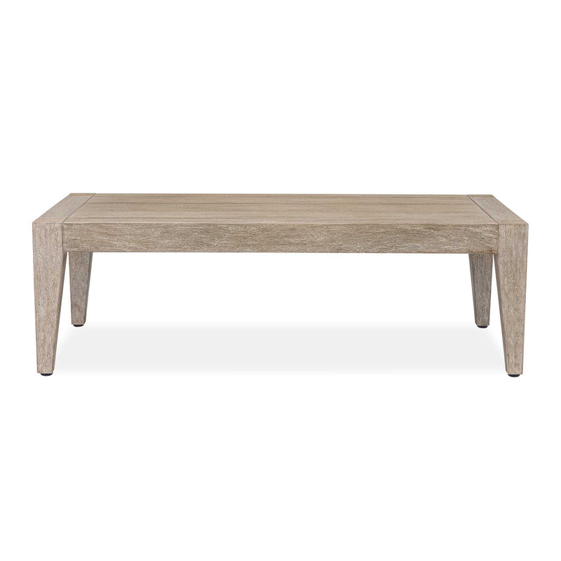 Coffee Table Kirkham Indoor-Outdoor Wood Coffee Table 