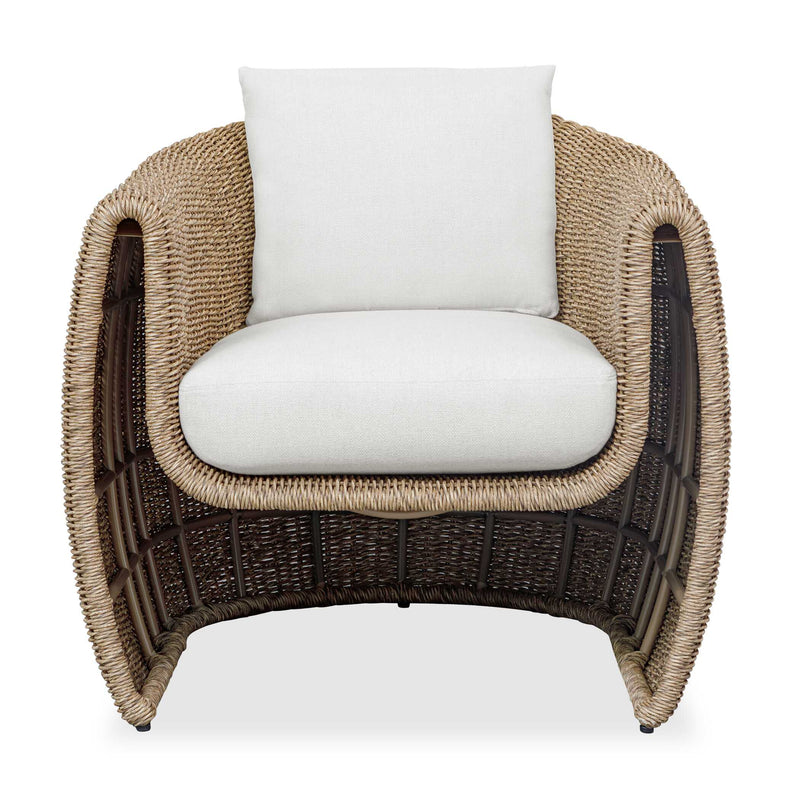Outdoor Tropic Golden Flax Outdoor Lounge Chair 