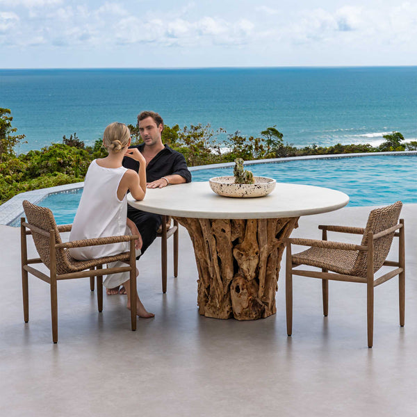 Dining Table Stonewood Indoor-Outdoor Dining Table 