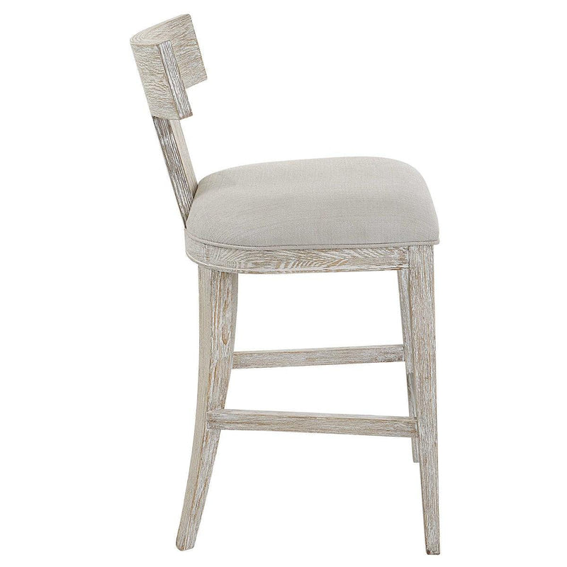 Furniture Klis Counter Stool // White IN STOCK 