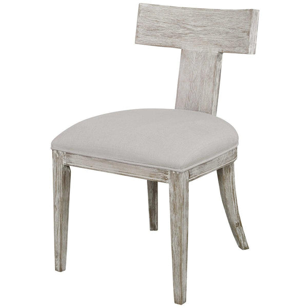 Furniture Klis Dining Chair Set of 2 // White IN STOCK 